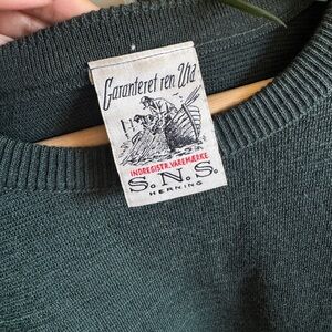 Men's Crewneck Sweater - Forest Green